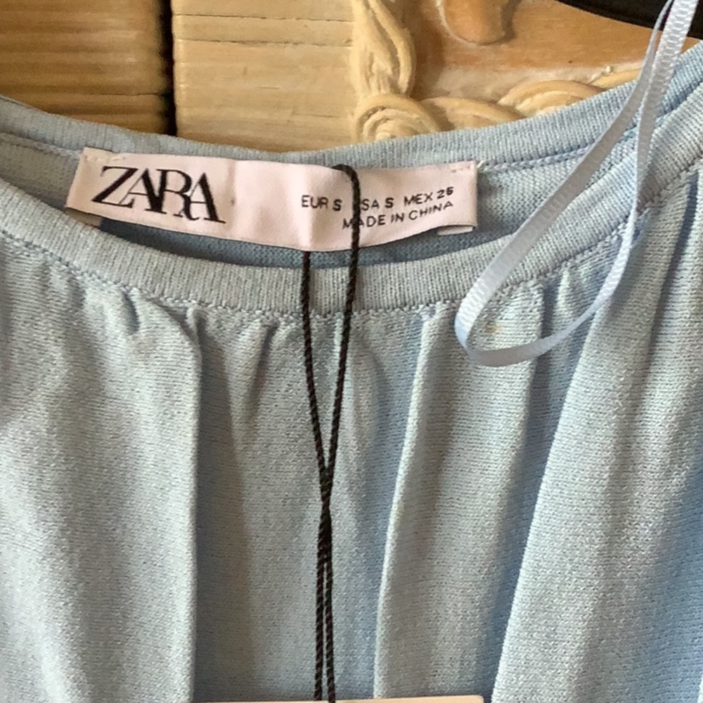Draped Knit Dress NWT 🦋🦋🦋 by Zara - Picture 8 of 14